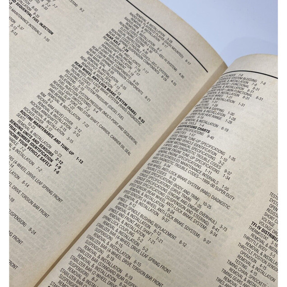 Vintage Ford Pick-ups, Expedition, and Navigator, Repair Manual For 1997-00 - Picture 8 of 9